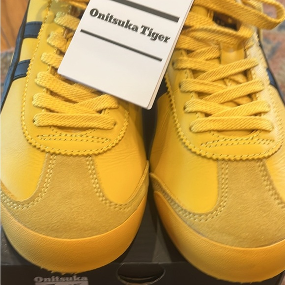 Onitsuka Tiger by Asics Yellow and Black Sneakers